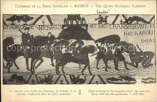 Bayeux Tapisserie de la Reine Mathilde Kat. Bayeux