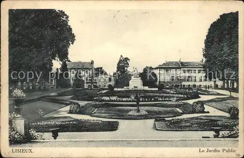 Lisieux Jardin Public Monument Kat. Lisieux