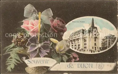 Dijon Cote d Or Hotel des Postes Fleurs Kat. Dijon