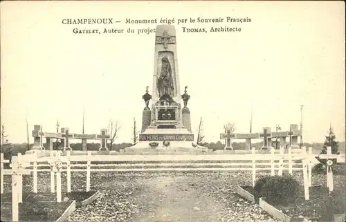 Champenoux Monument Kat. Champenoux