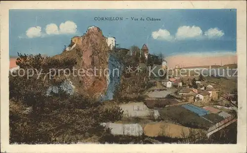 Cornillon-sur-l Oule Ruines du chateau / Cornillon-sur-l Oule /Arrond. de Nyons