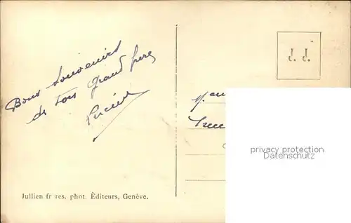 Chamonix Vue panoramique et le Mont Blanc Massif Kat. Chamonix Mont Blanc