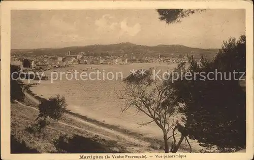 Martigues Vue panoramique la Venise Provencale Kat. Martigues