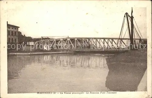 Martigues Nouveau Pont Tournant la Venise Provencale Kat. Martigues