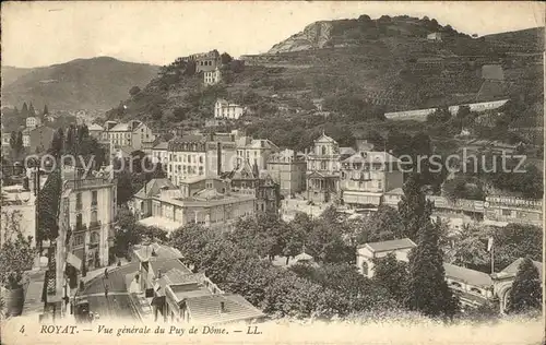 Royat Puy de Dome Vue generale Kat. Royat