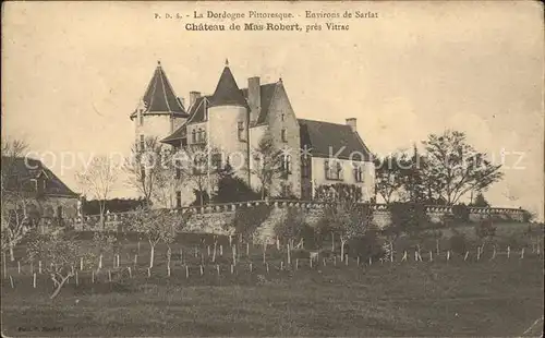 Vitrac Dordogne Chateau de Mas Robert Kat. Vitrac