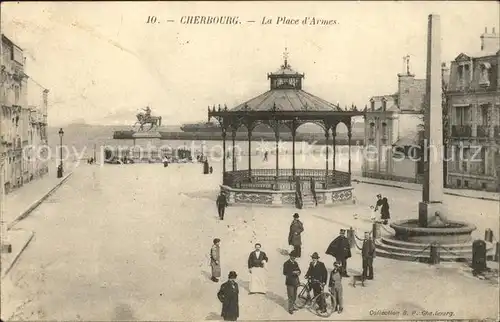 Cherbourg Octeville Basse Normandie Place d Armes Monument Pavillon Kat. Cherbourg Octeville