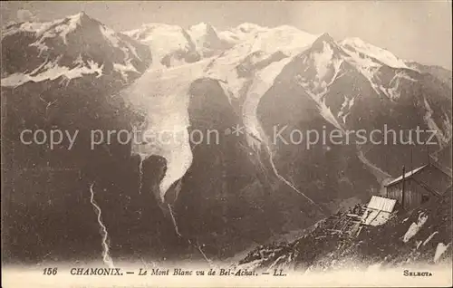 Chamonix Mont Blanc vu de Bel Achat Kat. Chamonix Mont Blanc