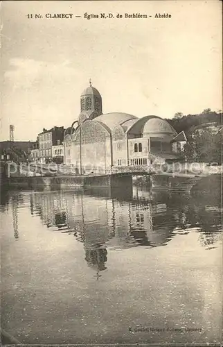 Clamecy Nievre Eglise Notre Dame de Bethleem Abside Kat. Clamecy