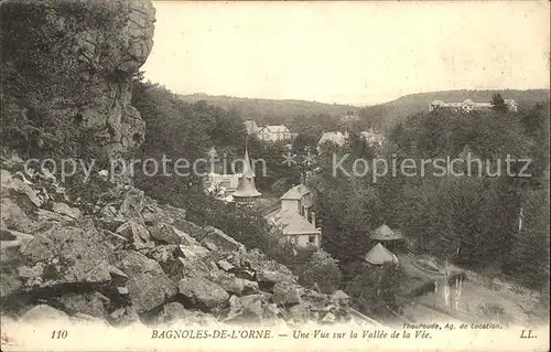 Bagnoles de l Orne Vue sur la Vallee de la Vee Kat. Bagnoles de l Orne