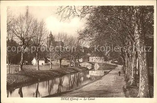 Dole Jura Le Canal Promenade Eglise Kat. Dole