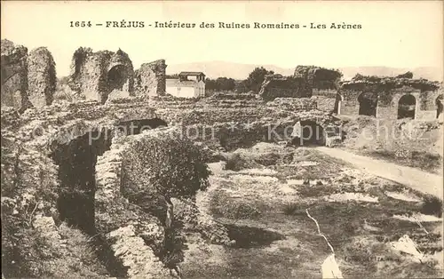 Frejus Interieur des Ruines Romaines Arenes Kat. Frejus