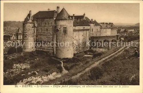 Dieppe Seine Maritime Chateau Kat. Dieppe