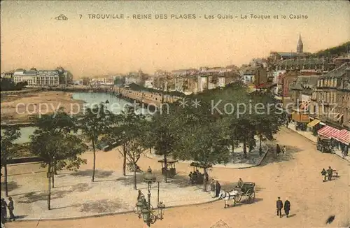 Trouville sur Mer Reine des Plages Quais Touque Casino Kat. Trouville sur Mer