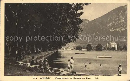 Annecy Haute Savoie Promenade et Bords du Lac Kat. Annecy