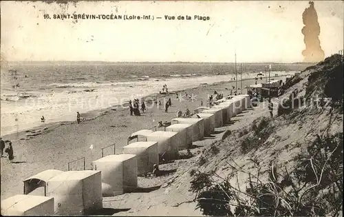 Saint Brevin l Ocean Loire Atlantique Vue de la Plage Kat. Saint Brevin les Pins