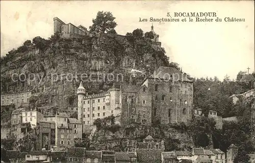 Rocamadour Sanctuaires et Rocher du Chateau Kat. Rocamadour