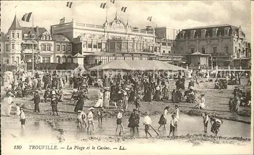 Trouville sur Mer Plage et Casino Kat. Trouville sur Mer