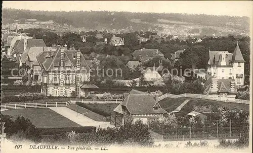 Deauville Vue generale Kat. Deauville