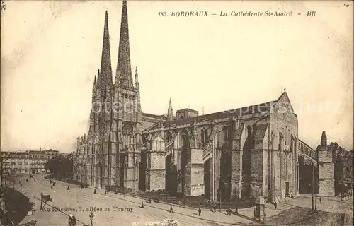 Bordeaux Cathedrale Saint Andre Kat. Bordeaux
