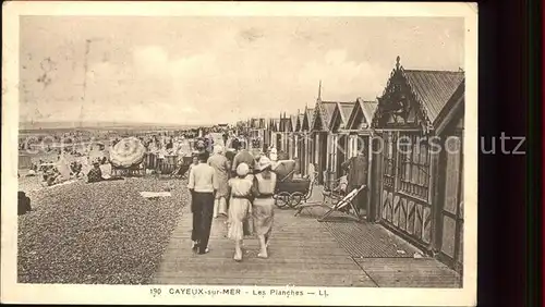 Cayeux sur Mer Les Planches Plage Kat. Cayeux sur Mer