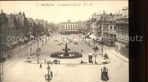 Bordeaux Allees de Tourny Fontaine Kat. Bordeaux