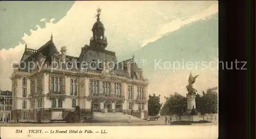 Vichy Allier Nouvel Hotel de Ville Monument Kat. Vichy