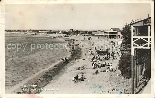 Sete Herault Plage de la Corniche / Sete /Arrond. de Montpellier