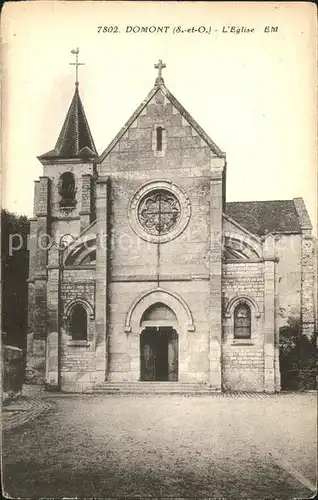 Domont Eglise Kat. Domont