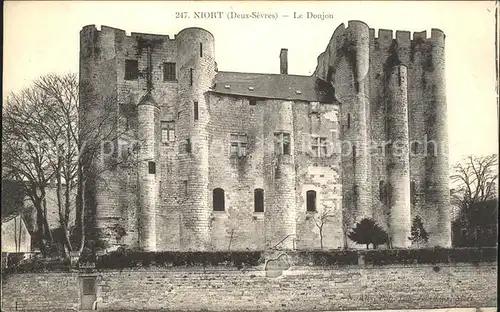 Niort Le Donjon Chateau Kat. Niort