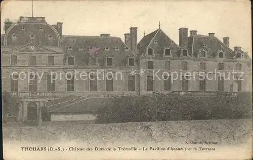 Thouars Chateau des Ducs de la Tremoille Kat. Thouars