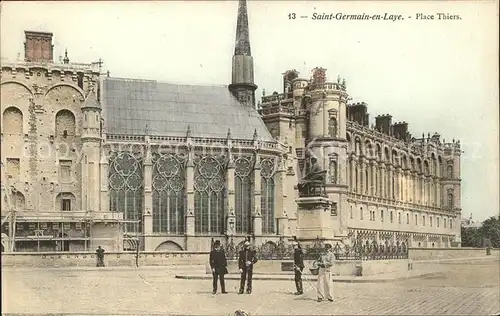 Saint Germain en Laye Place Thiers Kat. Saint Germain en Laye