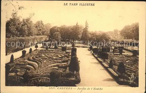 Castres Tarn Jardin de l Eveche Kat. Castres