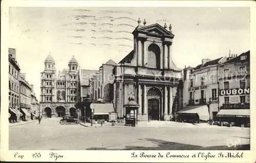 Dijon Cote d Or Bourse du Commerce Eglise Saint Michel Kat. Dijon