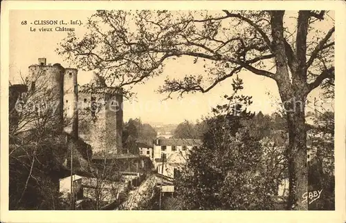 Clisson Vieux Chateau Kat. Clisson