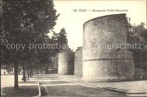 Dax Landes Remparts Gallo Romains Ruines Kat. Dax