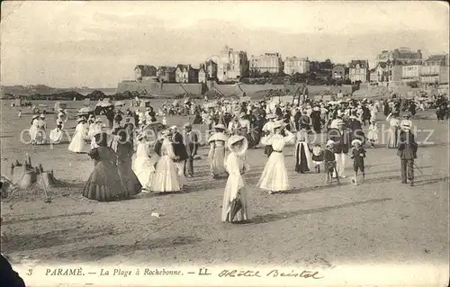 Parame Plage a Rochebonne Kat. Saint Malo