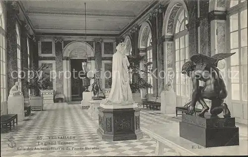 Versailles Yvelines Grand Trianon Salle des Ambassadeurs et du Proces Bazaine Sculpture Statue Kat. Versailles