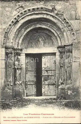 Saint Bertrand de Comminges Porte de l Eglise de Valcabrere Kat. Saint Bertrand de Comminges