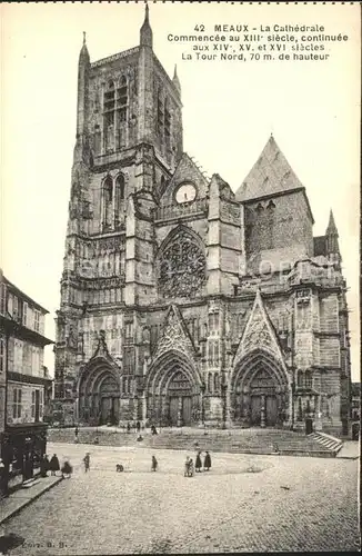 Meaux Seine et Marne Cathedrale Kat. Meaux