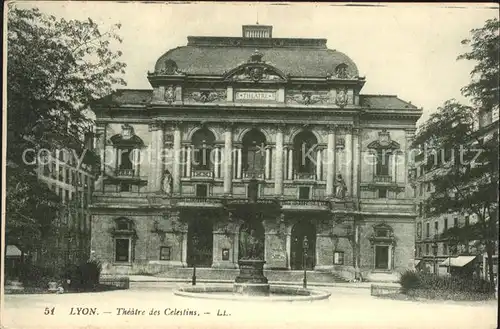 Lyon France Theatre des Celestins Kat. Lyon