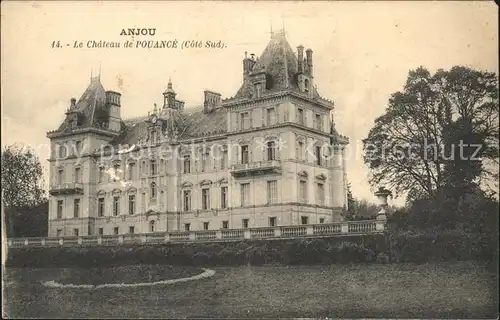 Anjou Chateau de Pouance Kat. Anjou