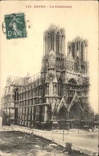 Reims Champagne Ardenne Cathedrale Kat. Reims