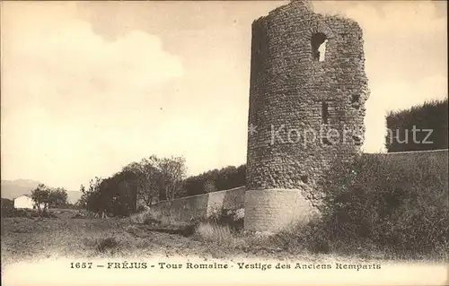 Frejus Tour Romaine Vestige des anciens Remparts Kat. Frejus