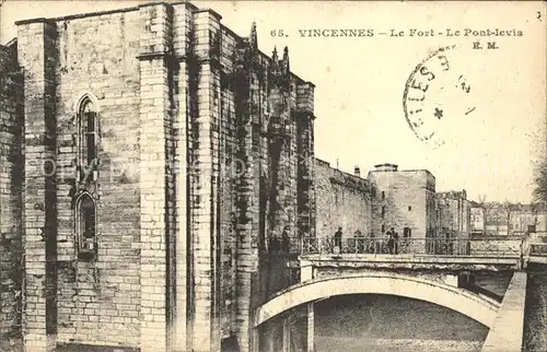 Vincennes Fort Pont Levis Kat. Vincennes