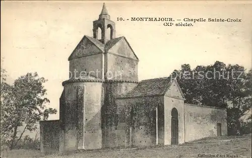 Montmajour Chapelle Sainte Croix XI siecle Kat. Arles