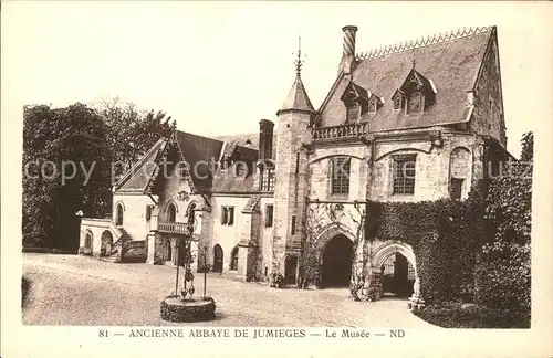 Jumieges Ancienne Abbaye de Jumieges Kat. Jumieges
