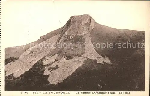 La Bourboule Banne d Ordanche Kat. La Bourboule