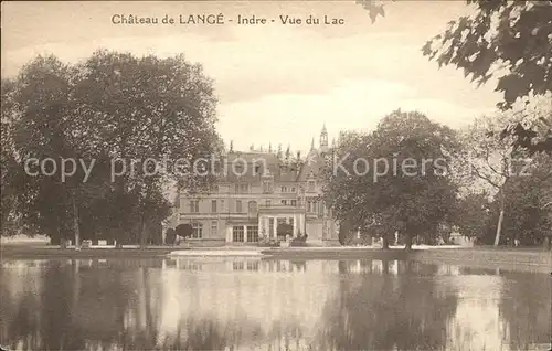 Lange Chateau vue du Lac Kat. Lange