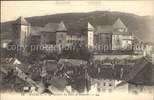 Annecy Haute Savoie Chateau des Ducs de Genevois Kat. Annecy